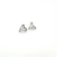 Heart Shape Diamond Earrings