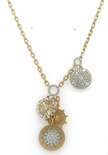 Load image into Gallery viewer, Multi Medallion Charm Necklace