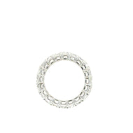 Cushion Cut Eternity Band