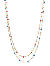 Load image into Gallery viewer, Enamel Beaded Necklace