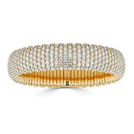 Medium Diamond Domed Stretch Bracelet