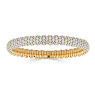 Diamond Domed Stretch Bracelet