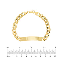 Load image into Gallery viewer, Men&#39;s Engravable Initial ID Bracelet