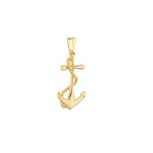 Load image into Gallery viewer, Men&#39;s Anchor Pendant with Rope Design