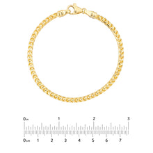 Load image into Gallery viewer, Round D/C Franco Chain Bracelet