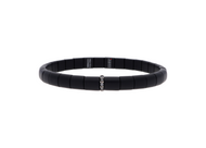 Men's Robert Demeglio Black Ceramic Bracelet