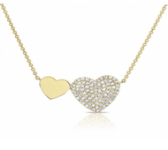 Double Heart Necklace