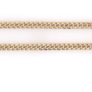 5mm Semi Solid Cuban Link Chain